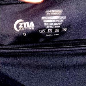 Zyia active leggings. Wore twice. Size 0.